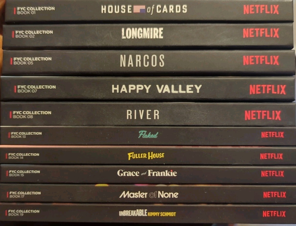 10x LOT- Netflix FYC DVD Awards Consideration Promo Screener House Cards, Narcos