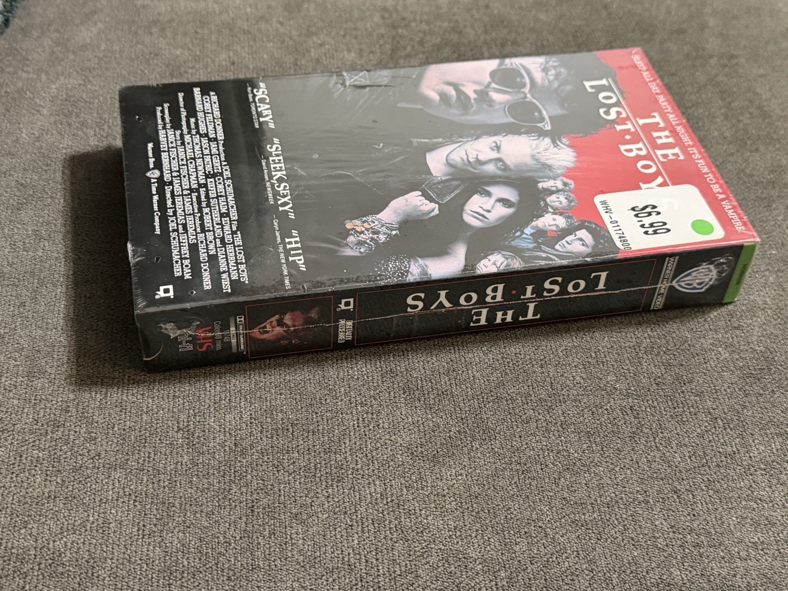 The Lost Boys VHS 1991 NEW SEALED Kiefer Sutherland