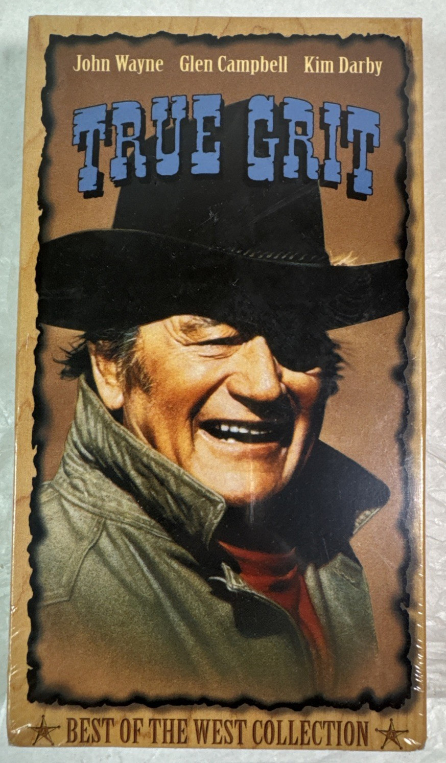 TRUE GRIT (vhs) John Wayne, Glen Campbell, Kim Darby New Sealed Rare