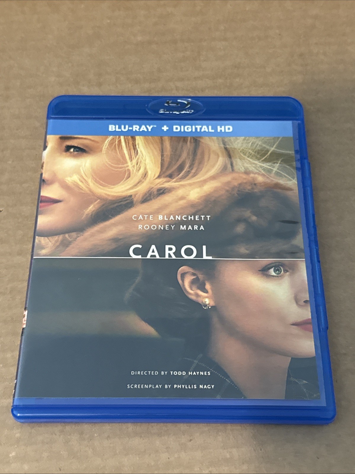 Carol (Blu-ray, 2015) Cate Blanchett Rooney Mara RARE OOP Region A