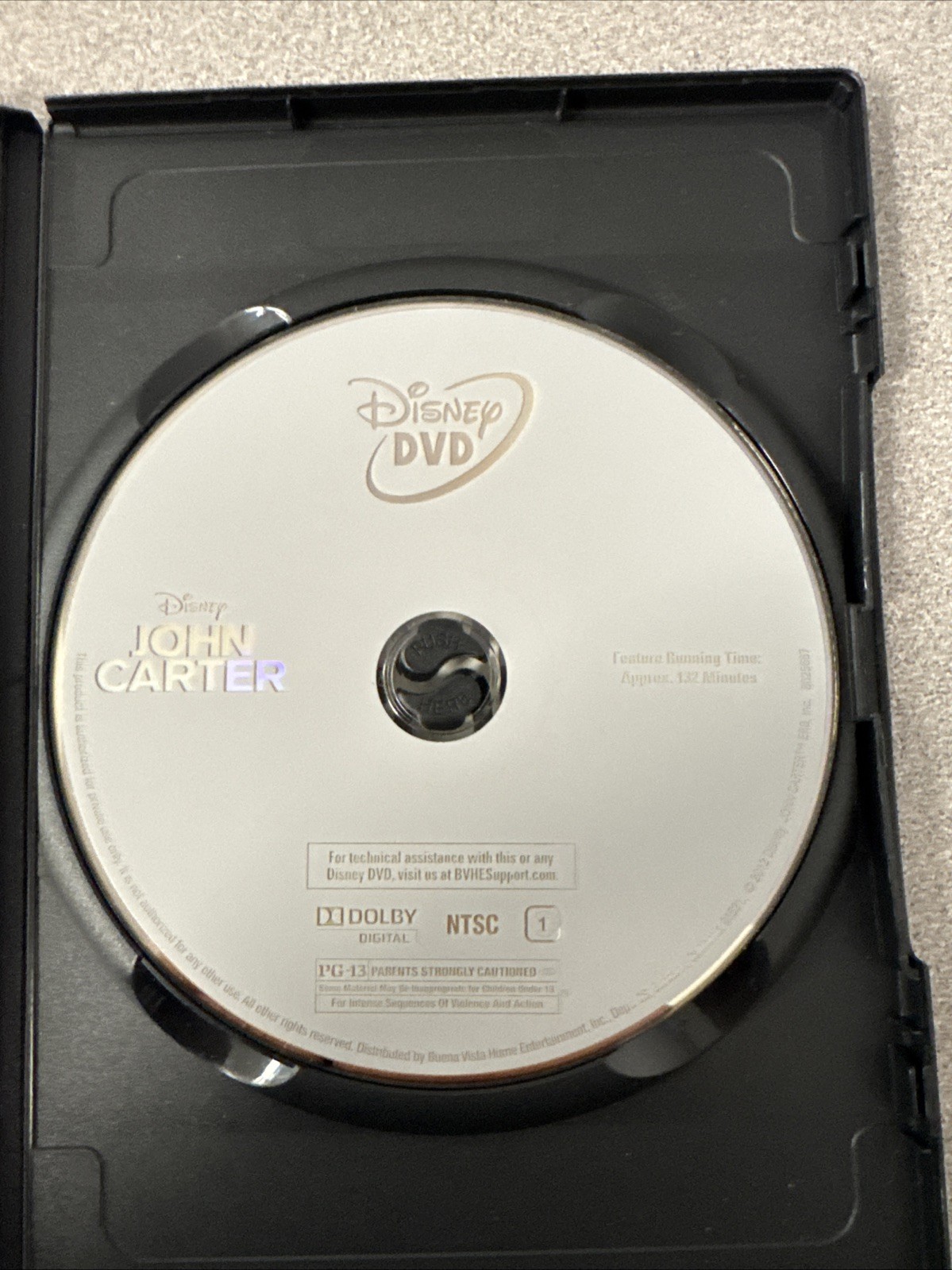 John Carter (DVD, 2012)