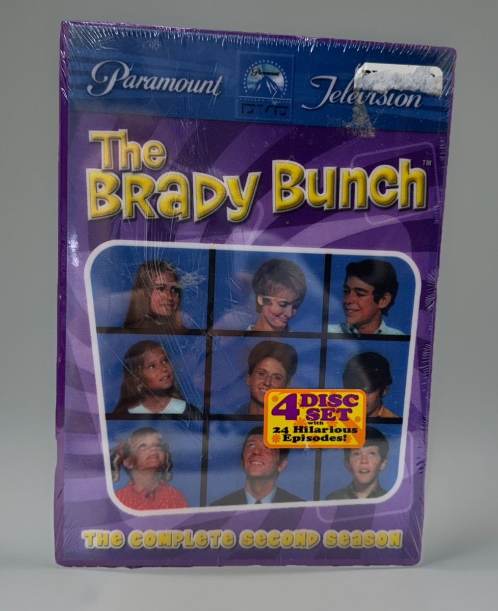 The Brady Bunch Season 2 DVD Set Factory Sealed Hologram Slipcase 4-Discs New