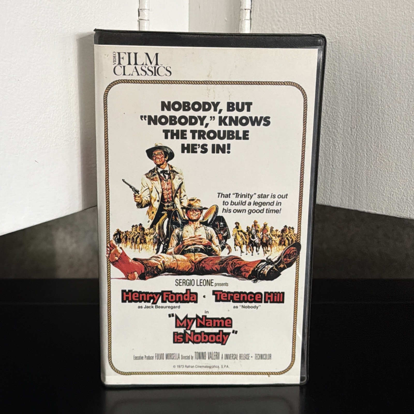 VHS TAPE My Name is Nobody 1973 Henry Fonda Terence Hill Clamshell