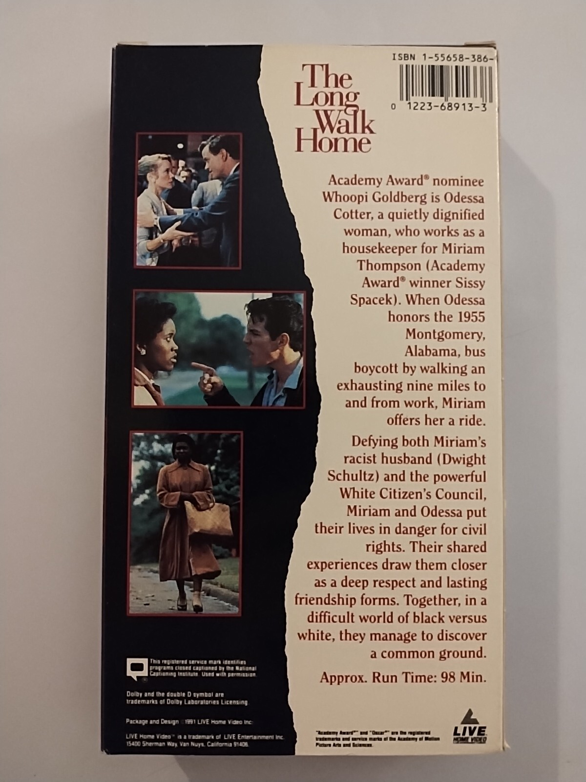 The Long Walk Home (VHS) **Buy 2 Get 1 Free**