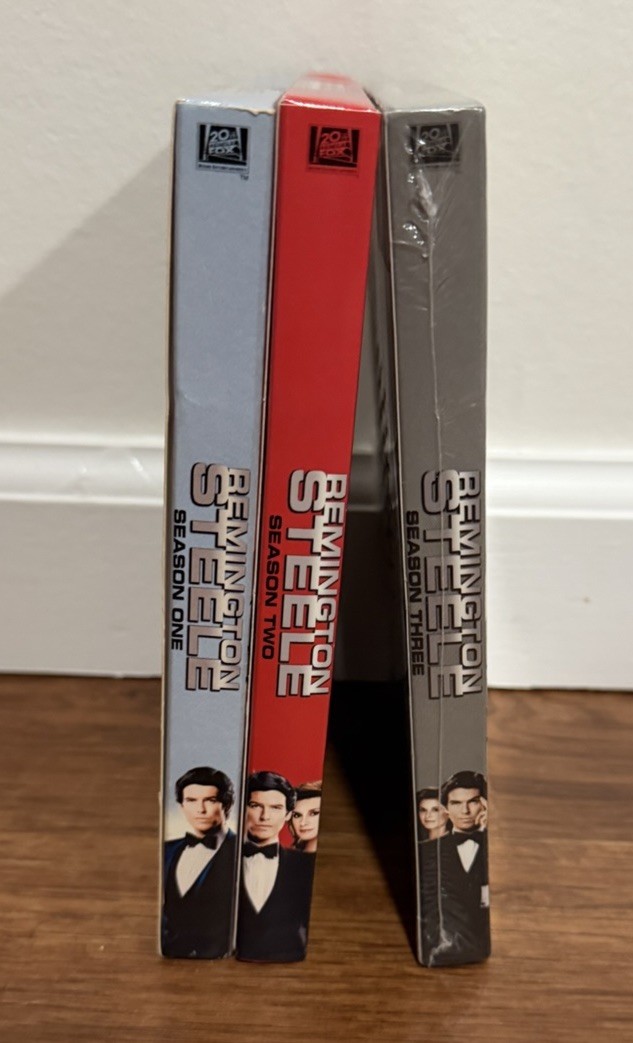 REMINGTON STEELE Seasons 1, 2, 3 DVD80’s TV Drama/Comedy