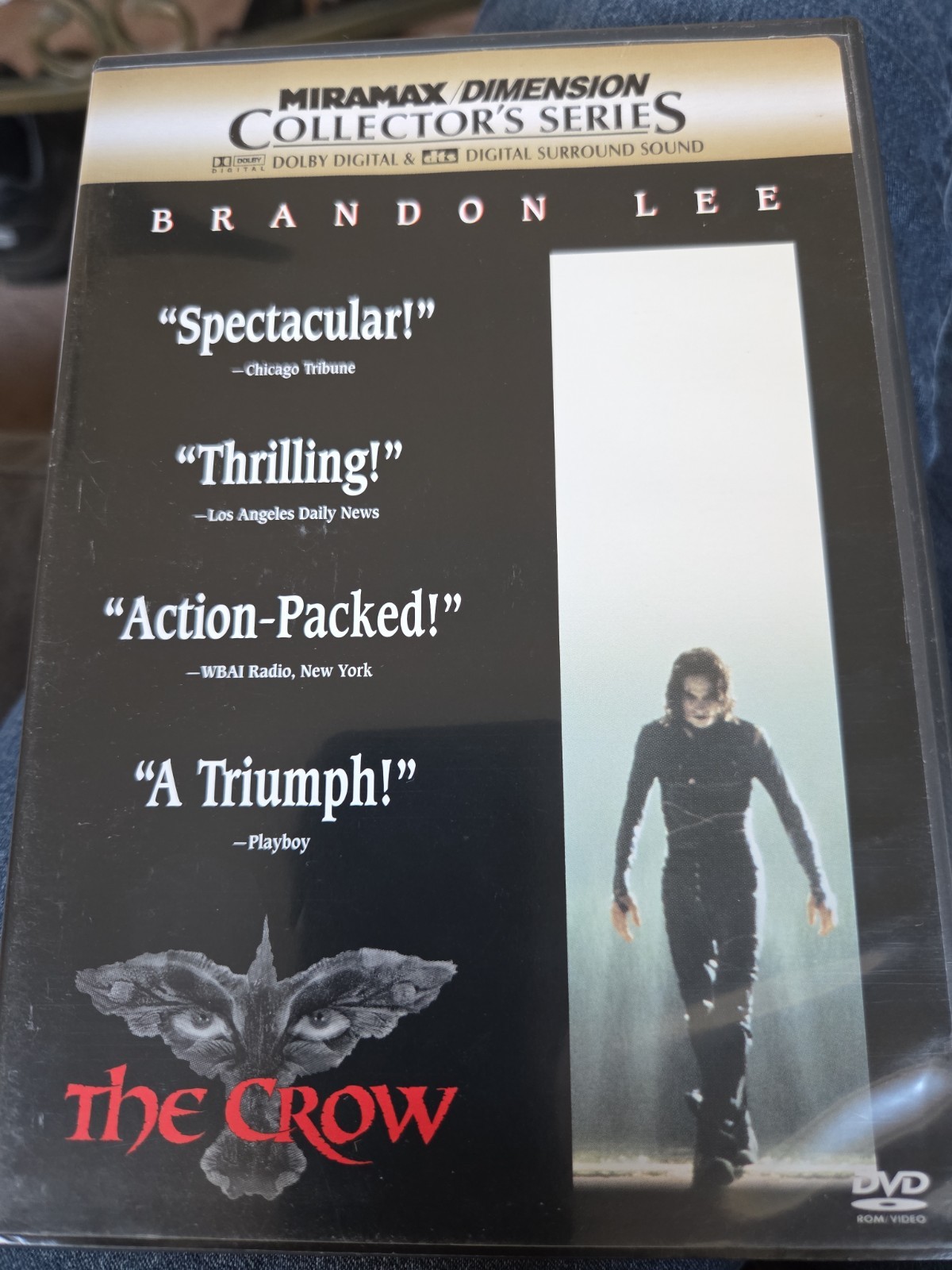 The Crow (DVD, 2001, 2-Disc Set, Collectors Series)
