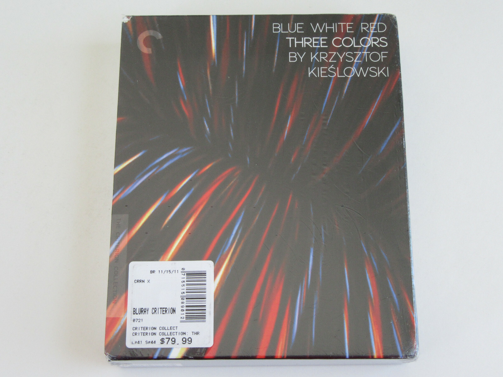 BLUE WHITE RED: THREE COLORS (Blu-ray, Criterion) Krzysztof Kieslowski NEW!!!