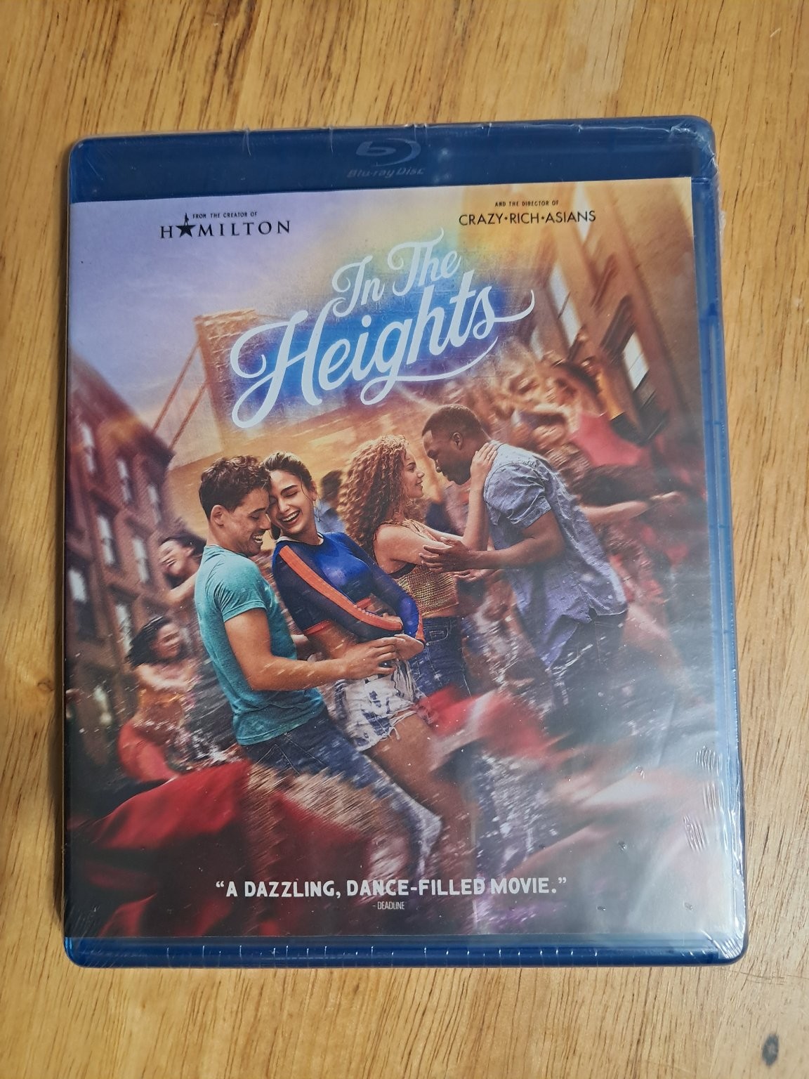In The Heights Blu-ray 2021 Musical Anthony Ramos Lin-Manuel Miranda Jon M. Chu