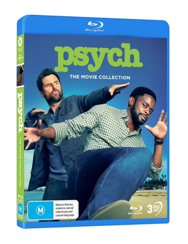 PSYCH : THE MOVIE COLLECTION [ALL REGIONS] (BLU-RAY)