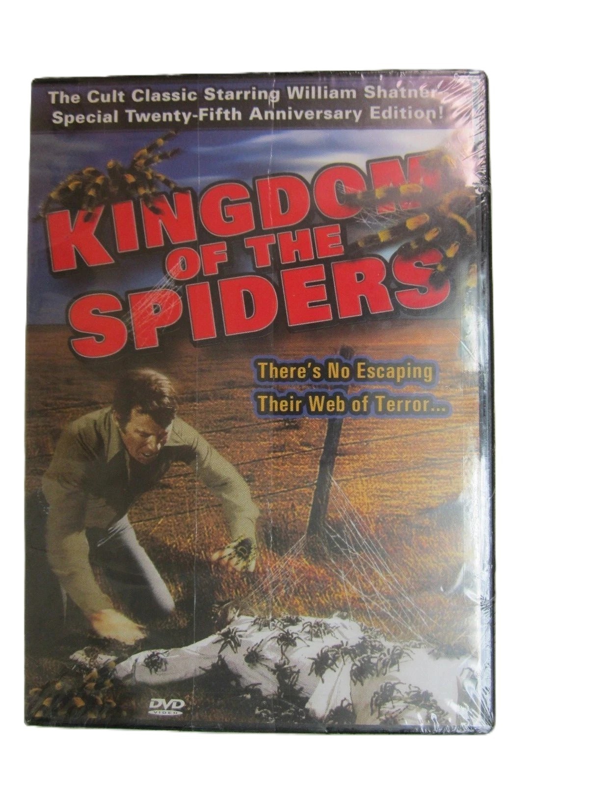 KINGDOM OF THE SPIDERS & NIGHT OF THE LIVING DEAD Classic Horror DVD NEW/SEALED