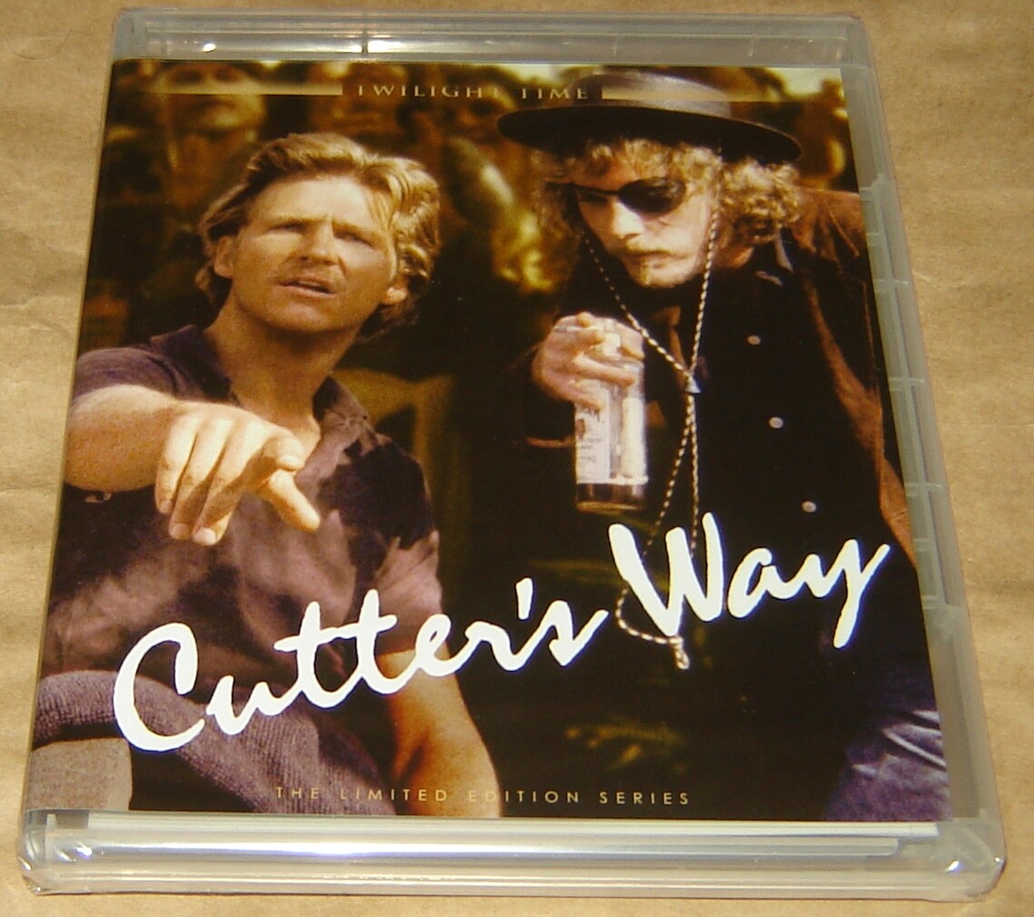 CUTTER’S WAY LIMITED EDITION TWILIGHT TIME BLU-RAY, NEW & SEALED, JEFF BRIDGES
