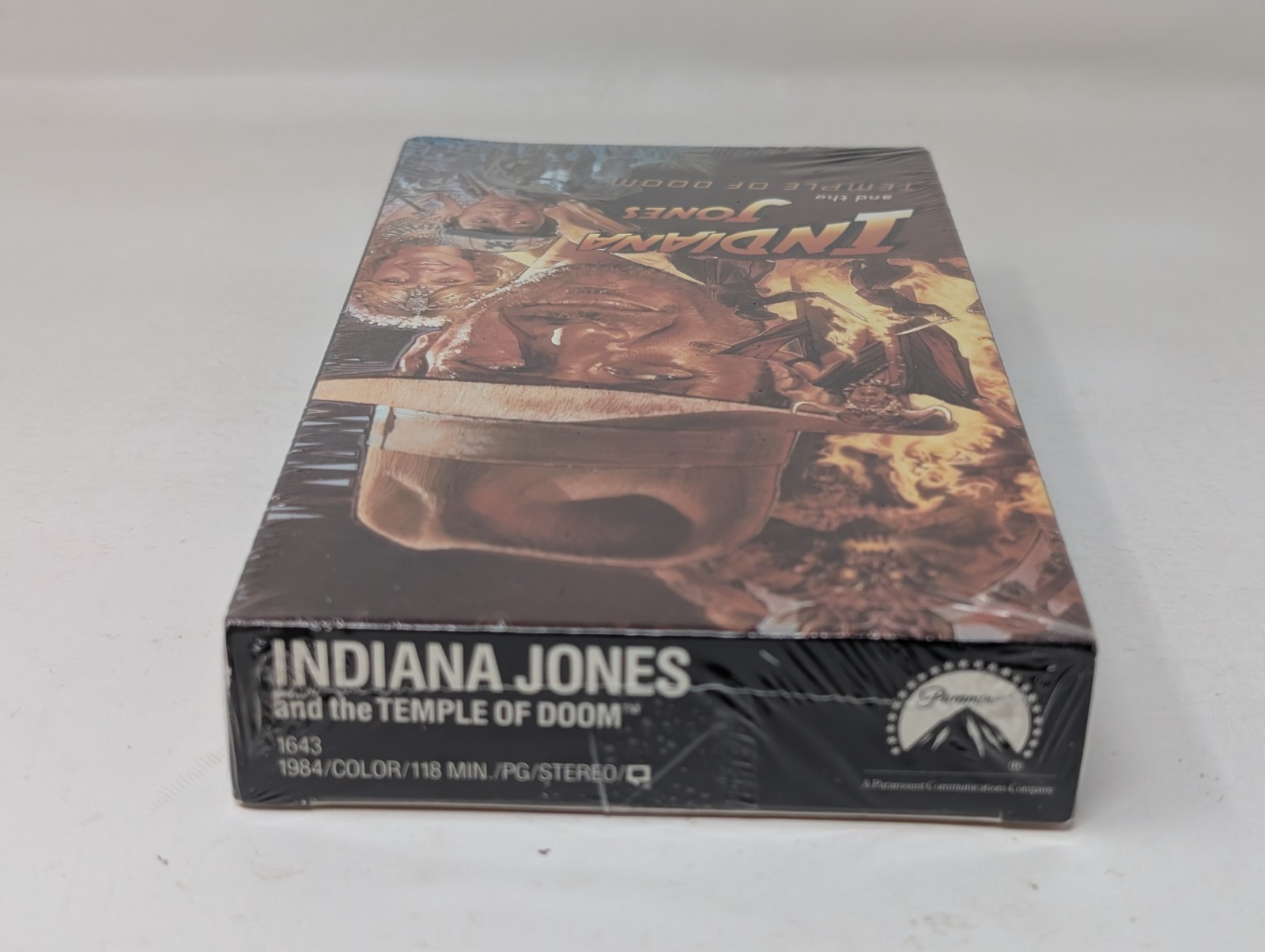 Indiana Jones and the Temple of Doom VHS Cassette Tape New Sealed / Watermark
