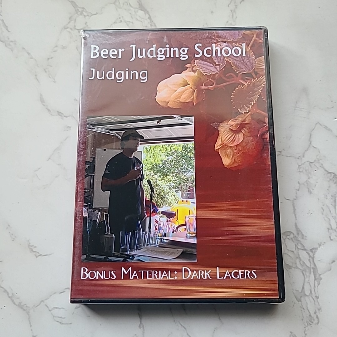 Beer Judging School Bonus DARK LAGERS NEW Sealed DVD 147 Minutes, 2008 FAST SHIP