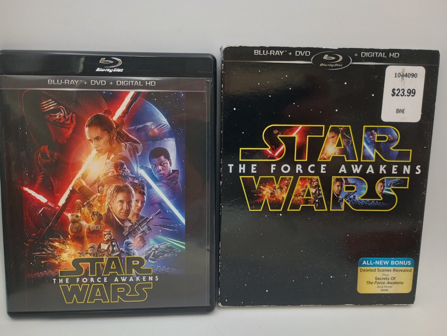 Star Wars: The Force Awakens Blu-ray + DVD 2015 Harrison Ford J.J. Abrams
