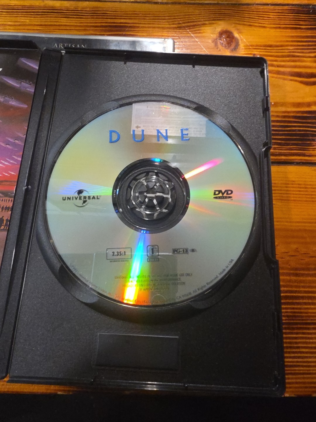 Dune Frank Herbert’s Film 2001 DVD 2 Disc Set William Hurt And DUNE widescreen