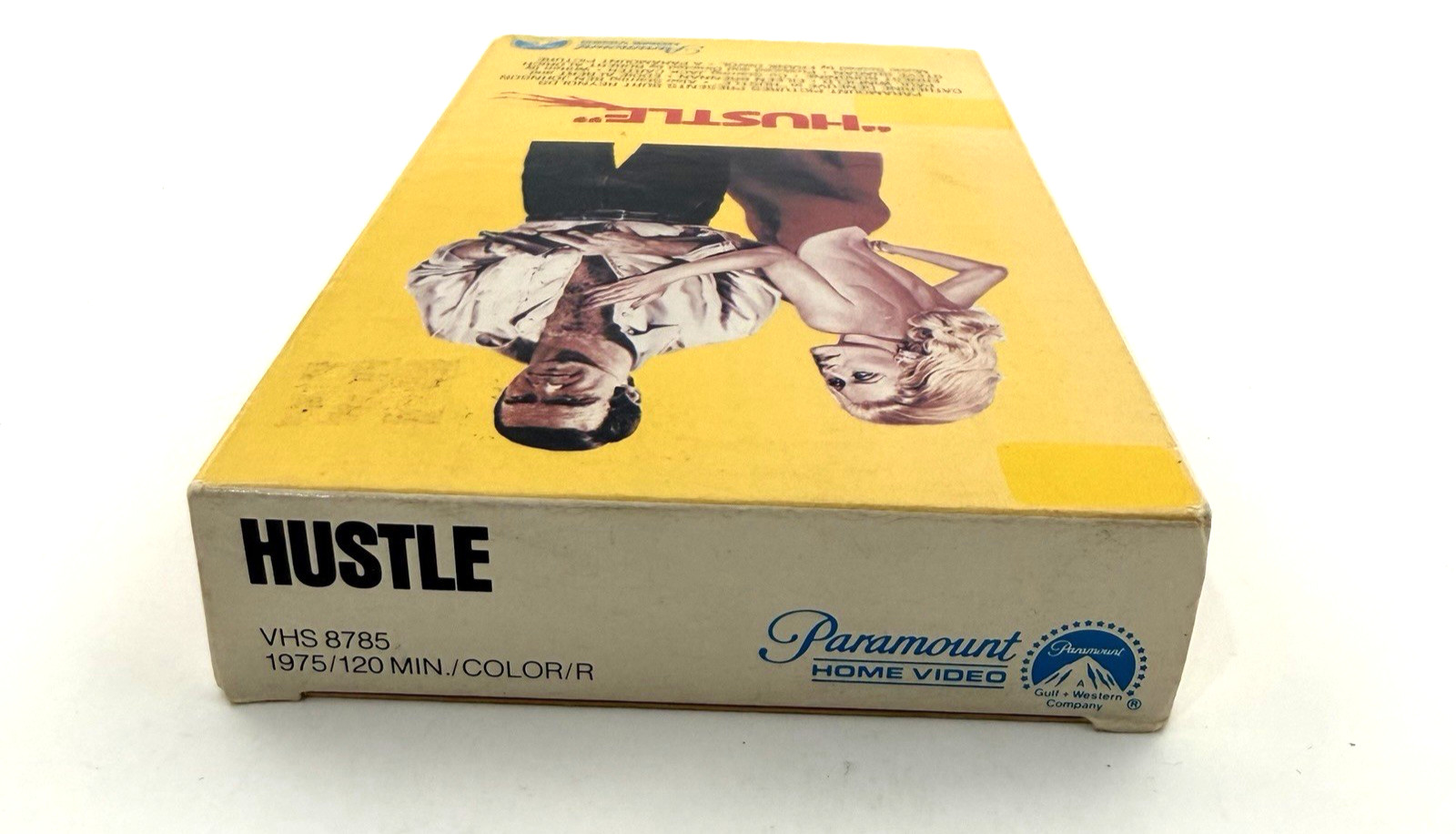 HUSTLE VHS Paramount Home Video Burt Reynolds Catherine Deneuve Thriller
