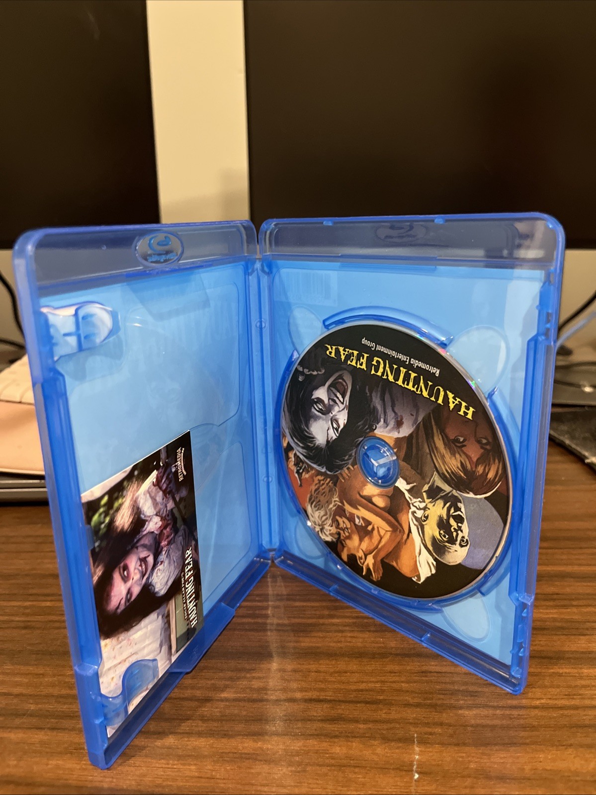 Haunting Fear (Blu-ray) Signed by Brinke Stevens Limited Edition of 1000 OOP