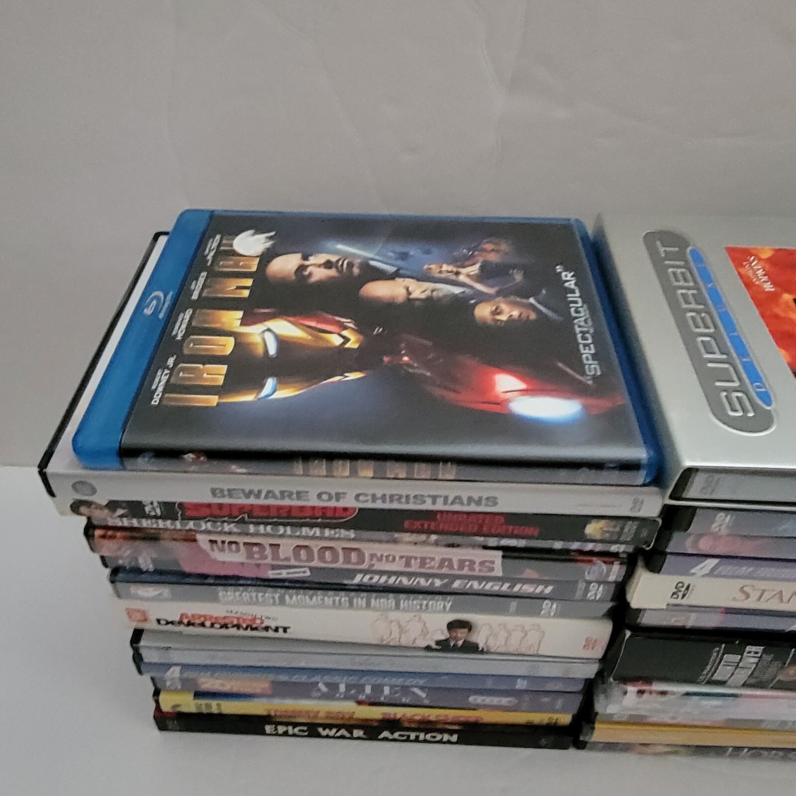 Lot Of 25 Movies DVD Bluray Mixed Genres Action, Drama TV Shows, Comedy