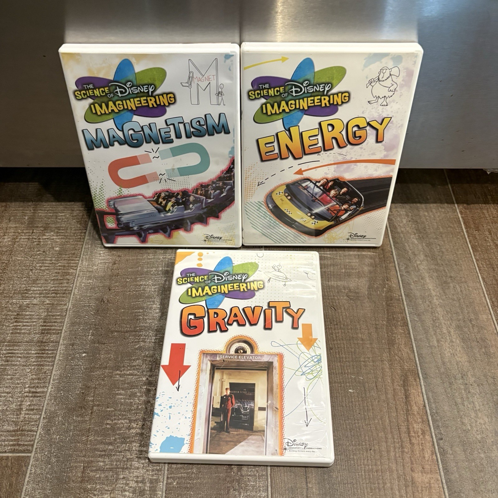 The Science of Disney Imagineering- Gravity, Magnets, Energy Lot Of 3