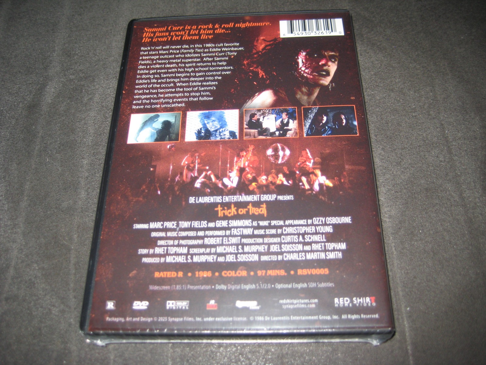 TRICK OR TREAT (DVD 2025) BRAND NEW – RATED R – WS – HORROR – THRILLER – DRAMA
