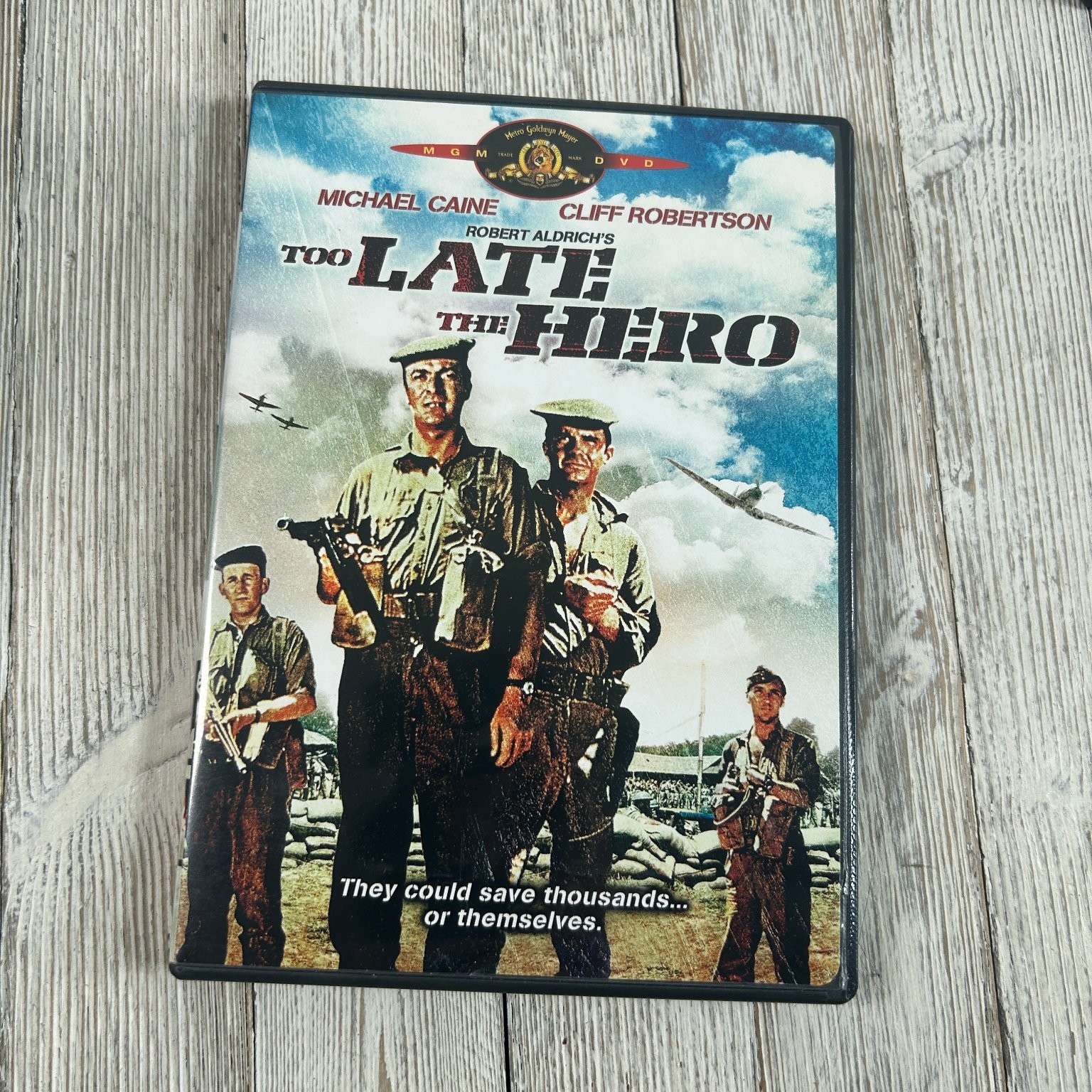 Too Late The Hero DVD 1970 Michael Caine Cliff Robertson Robert Aldrich War
