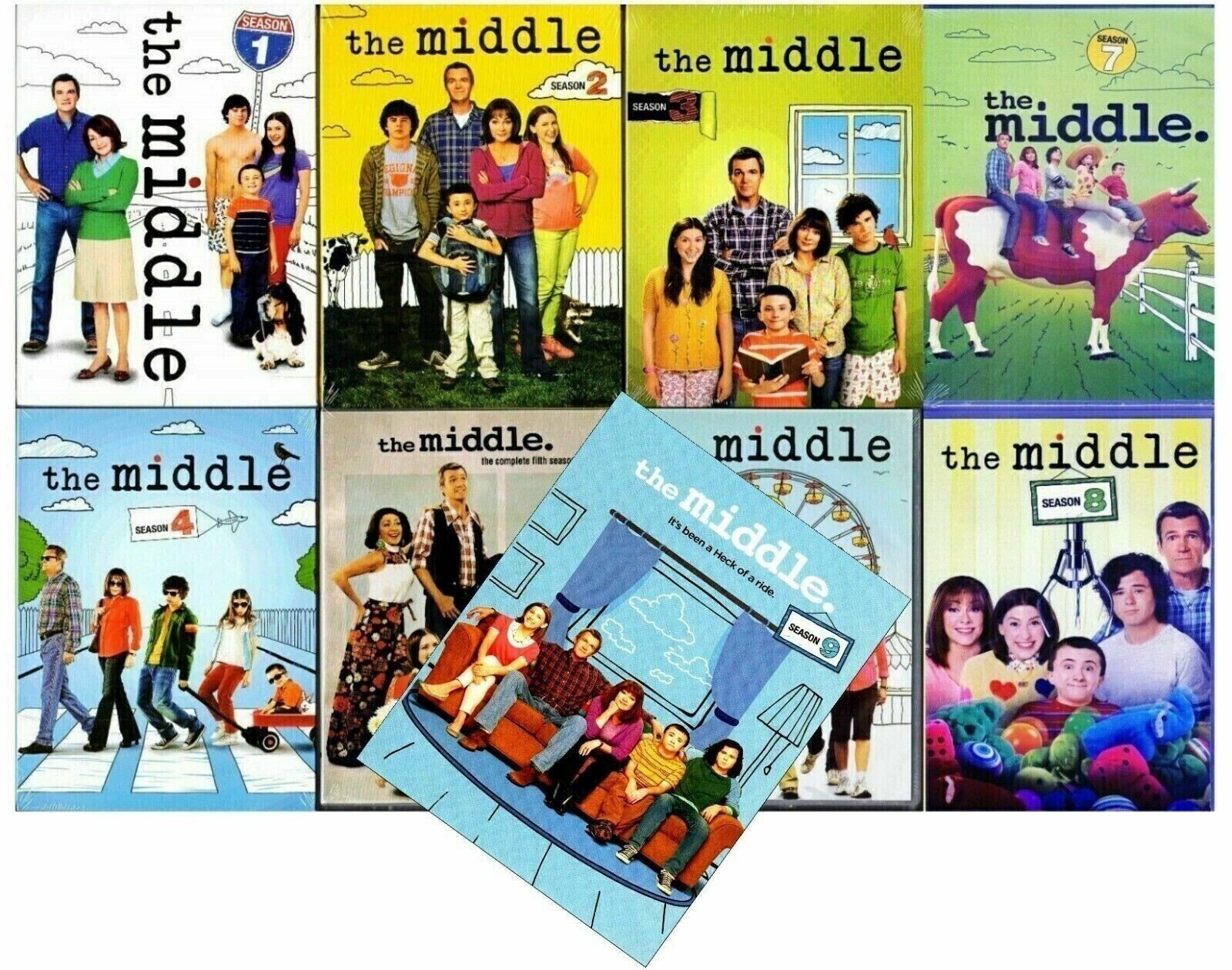 The Middle: The Complete Series Seasons 1-9 DVD 27 Discs US STOCK FAST SHIPPING