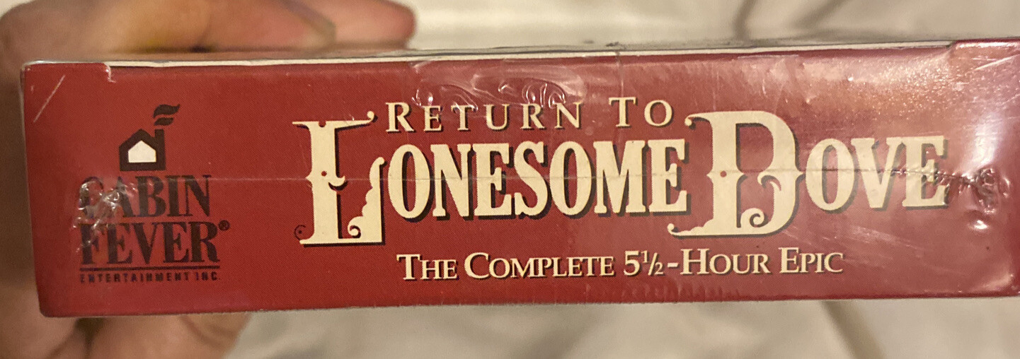 Return to Lonesome Dove (VHS, 1993) 5 Hr 30 Minutes New Unopened Movie