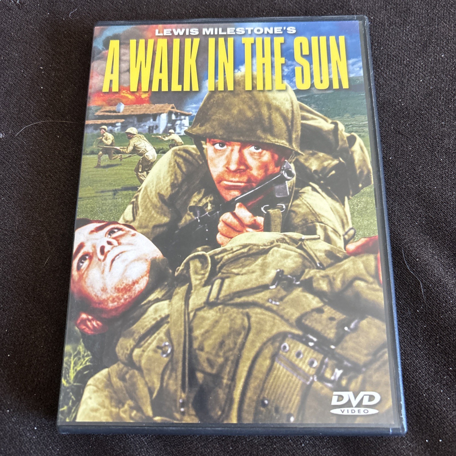 A WALK IN THE SUN DVD – STARRING DANA ANDREWS EUC