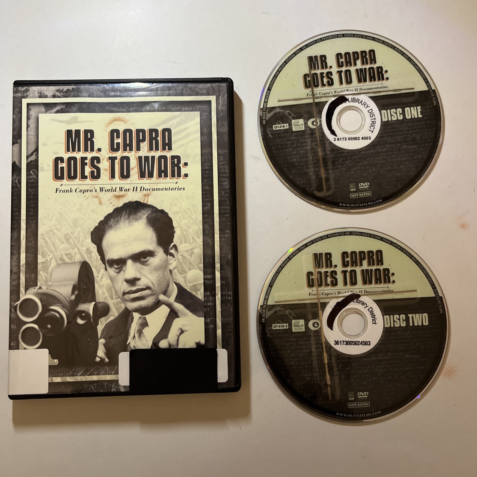 Mr. Capra Goes to War: Frank Capra’s World War II Documentaries [DVD]