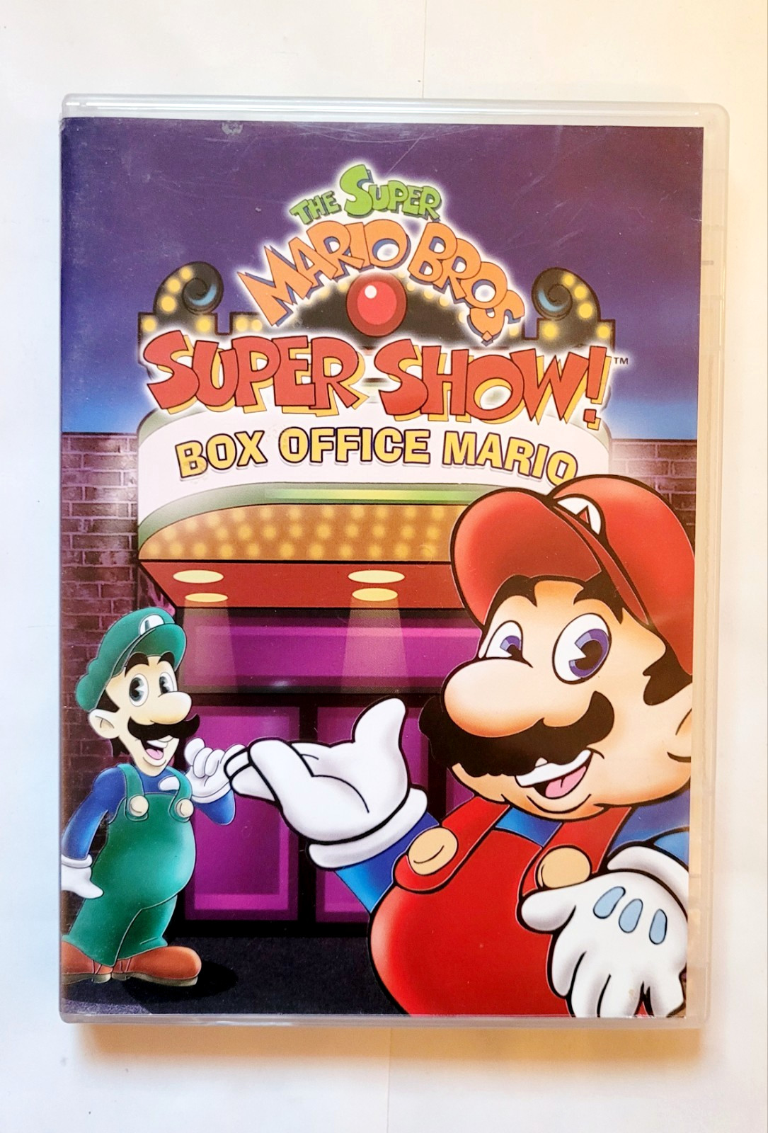 The Super Mario Bros Super Show Box Office Mario DVD 5 Episodes 75min Free Shipp