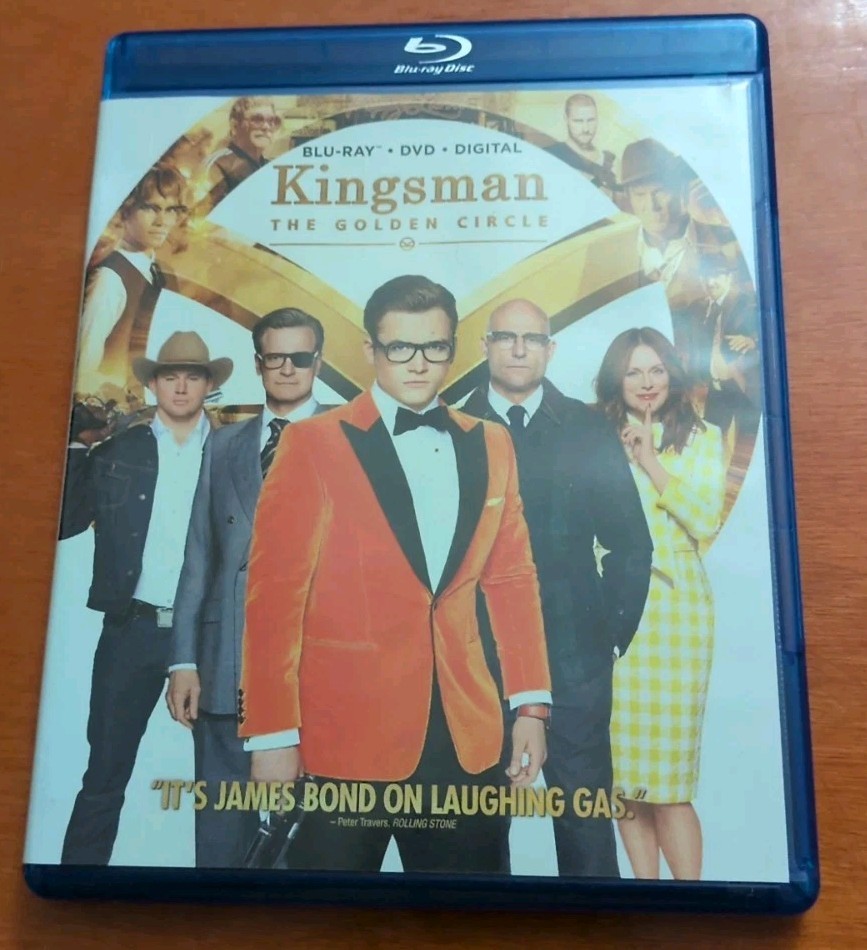 Kingsman The Golden Circle blu-ray Matthew Vaughn Colin Firth Jeff Bridges