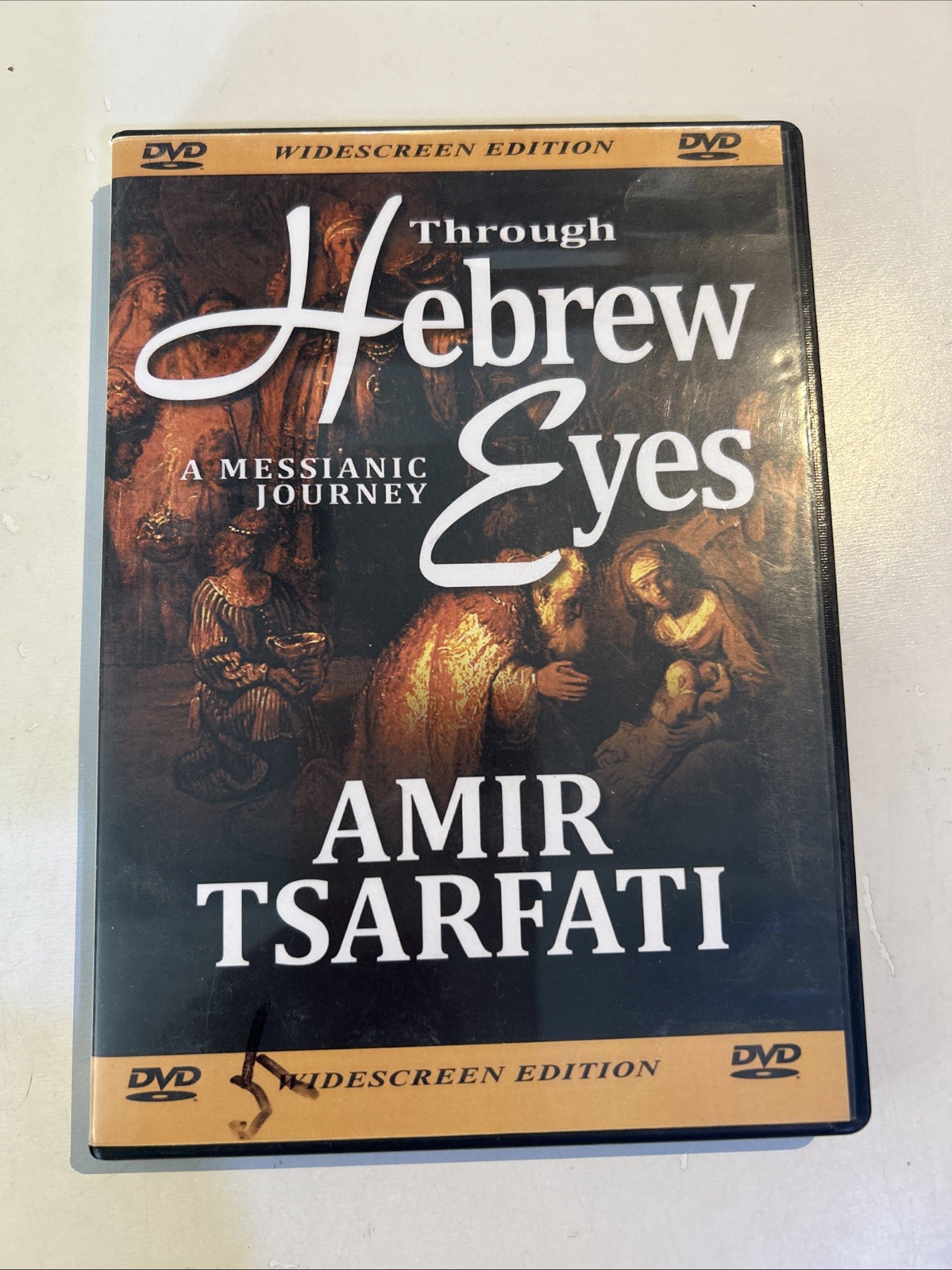 Through Hebrew Eyes A Messianic Journey by Amir Tsarfati 2008 DVD Widescreen