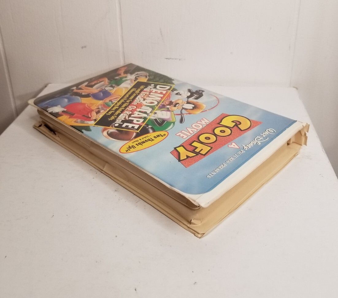 A Goofy Movie (VHS DEMO TAPE, Clamshell) Disney Movie