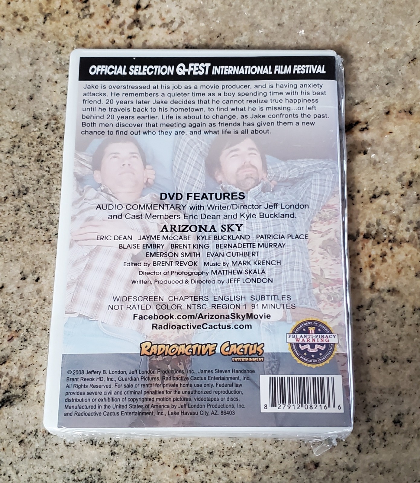 ARIZONA SKY DVD VERY RARE OOP GAY MALE LOVE INTEREST LGBTQ SEXY GUYS ROMANCE NEW
