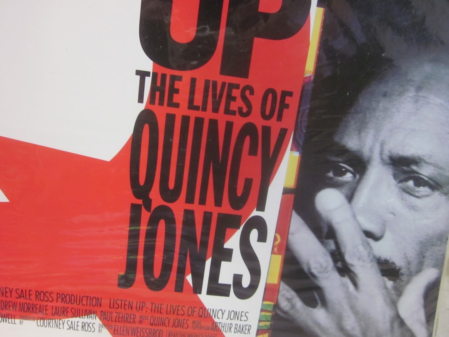 Listen Up The Lives of Quincy Jones Laserdisc