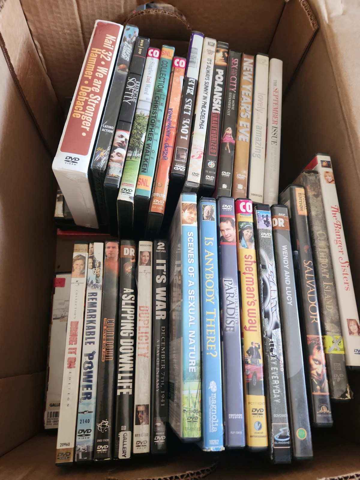 Lot of 40 Mixed Genre Blu-ray /DVD Movies Action, Drama, Comedy, Sci-Fi