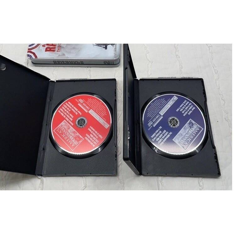 America’s Railroads The Complete Steam Train Legacy on 2 DVD’s in Collector Tin
