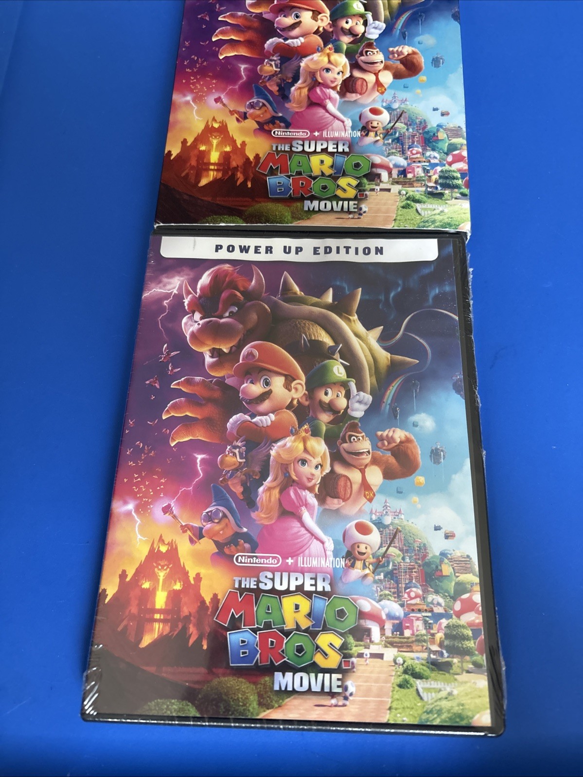 The Super Mario Bros. Movie Power Up Edition DVD BRAND NEW WITH SLIPCOVER