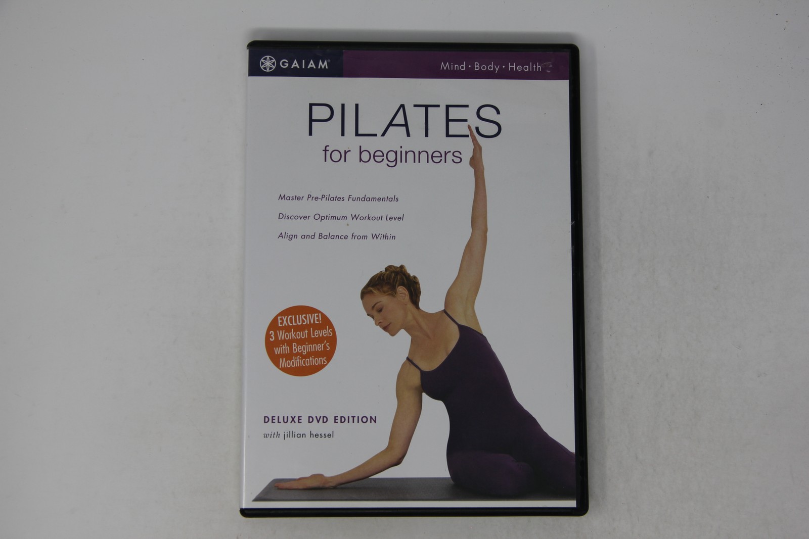 Gaiam Pilates for Beginners Deluxe DVD Edition with Jillian Hessel