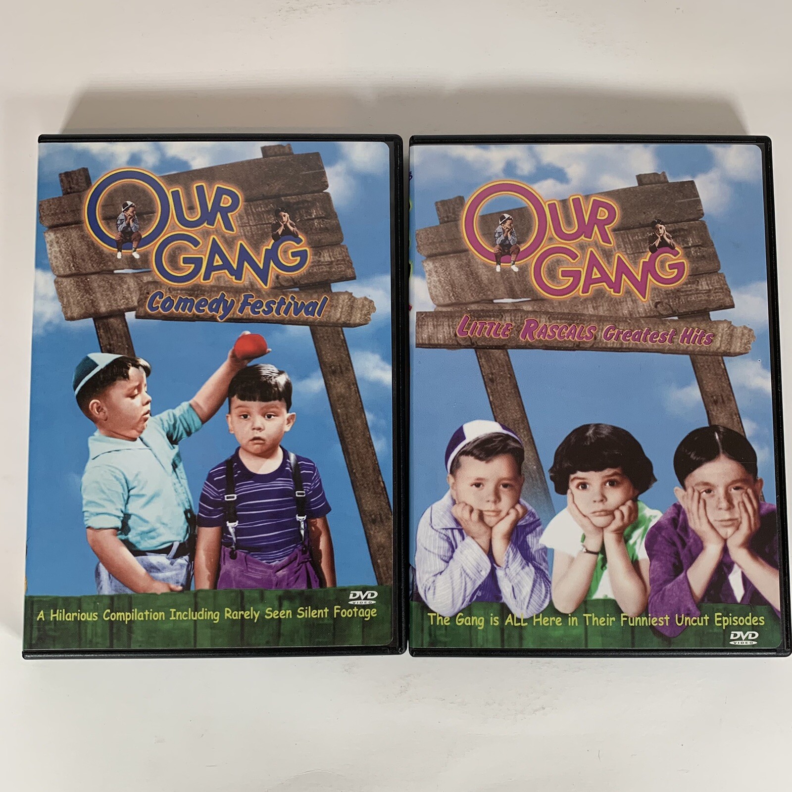 Our Gang Double Feature Comedy Festival The Little Rascals Greatest Hits box set