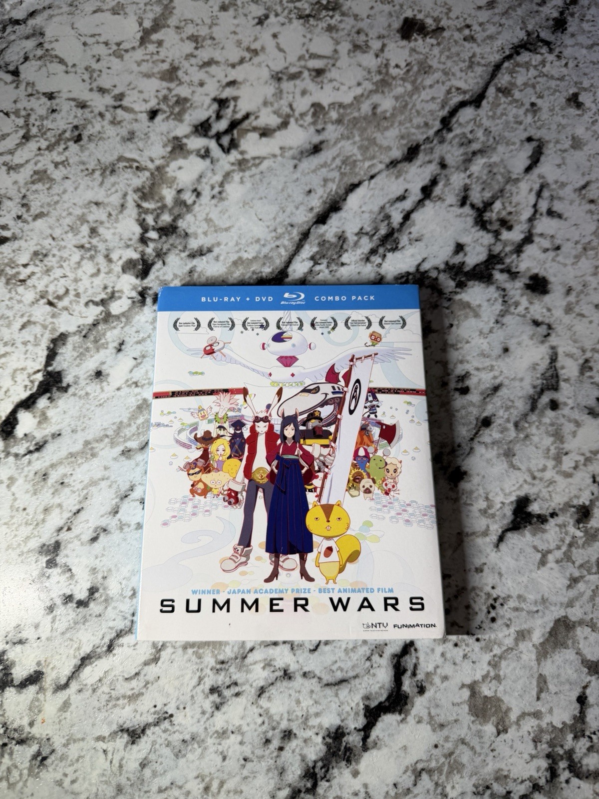 Summer Wars: Movie (Blu-ray + DVD Combo) Complete, 3 Disc, Slip Cover