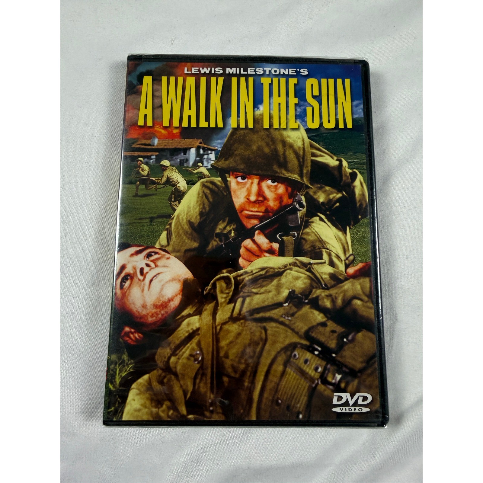 Walk in the Sun DVD, 1945 Classic War Film, WWII drama Golden Age History Sealed
