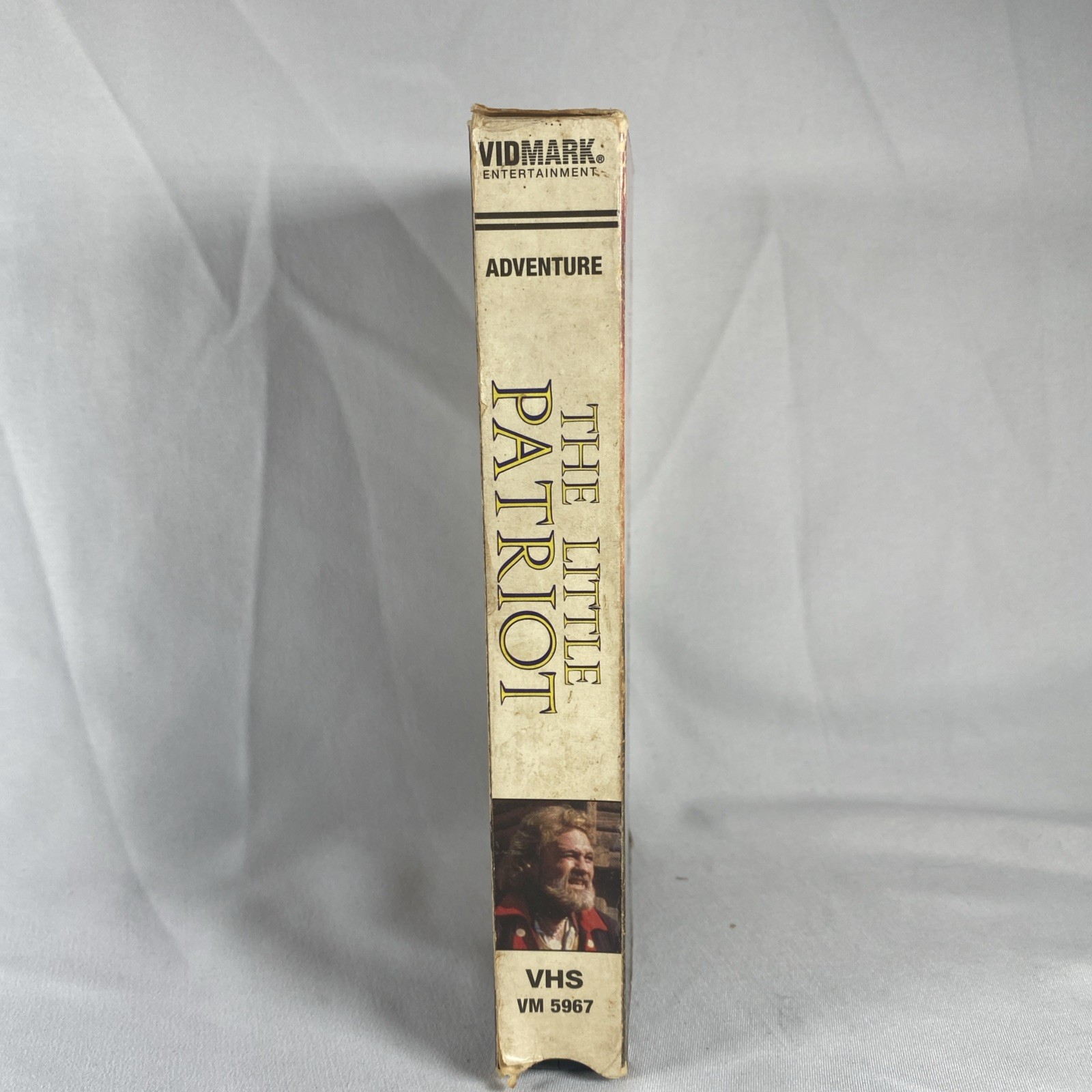 The Little Patriot VHS tape CHILDREN’S HTF VIDMARK Dan Haggerty RYAN WASHBURN