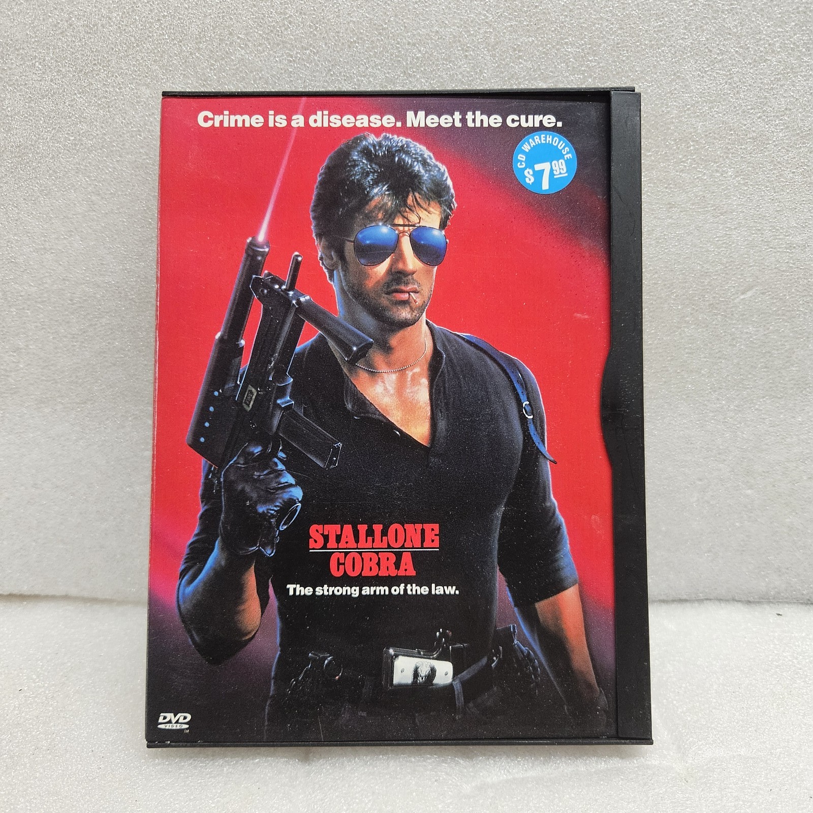 Cobra DVD Sylvester Stallone Action Crime Thriller 1986 George P. Cosmatos R1