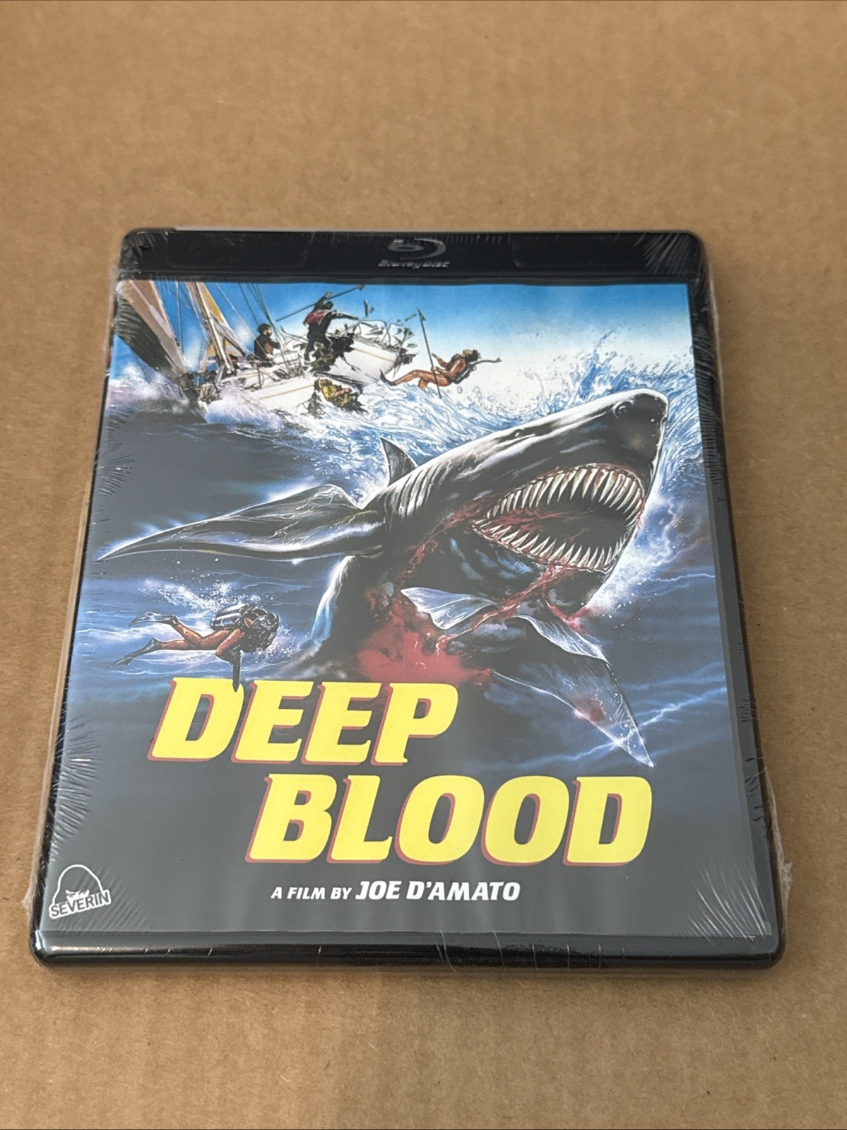 Deep Blood (Blu-ray, 1990) Severin Films Joe D’Amato 90’s Horror New Sealed
