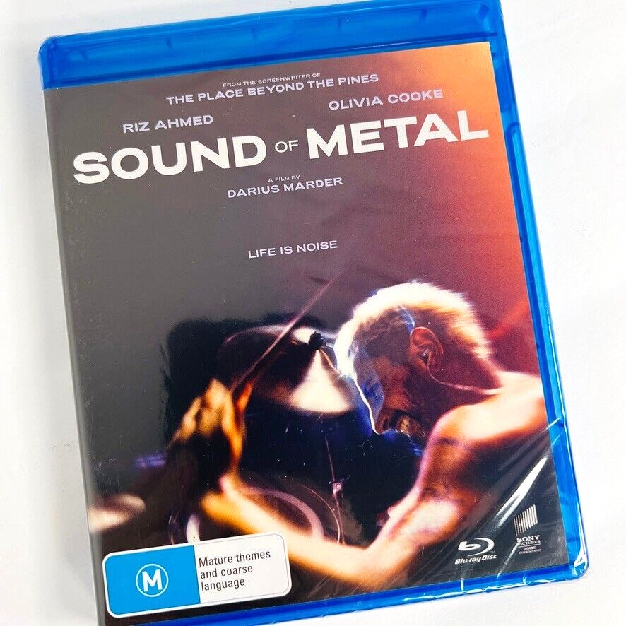 Sound Of Metal Blum Ray Region Free Movie Riz Ahmed Olivia Cooke Academy Award