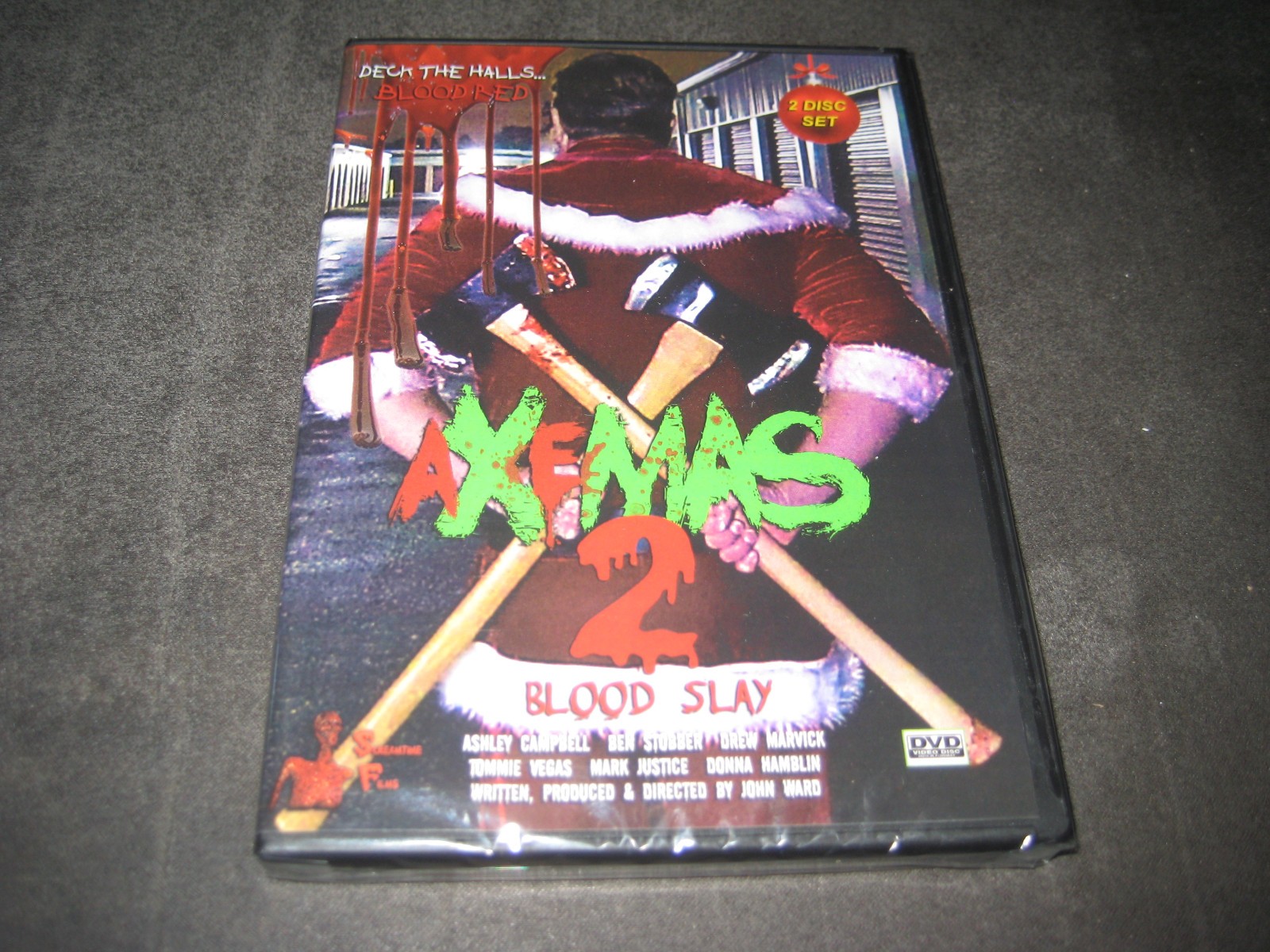 AXEMAS 2 – BLOOD SLAY (DVD 2019) BRAND NEW – NOT RATED – WIDESCREEN – HORROR
