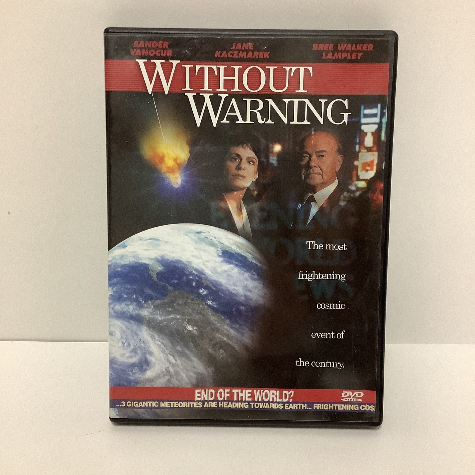 Without Warning DVD End Of The World? Jane Kaczmarek 1994 TV Movie RARE READ