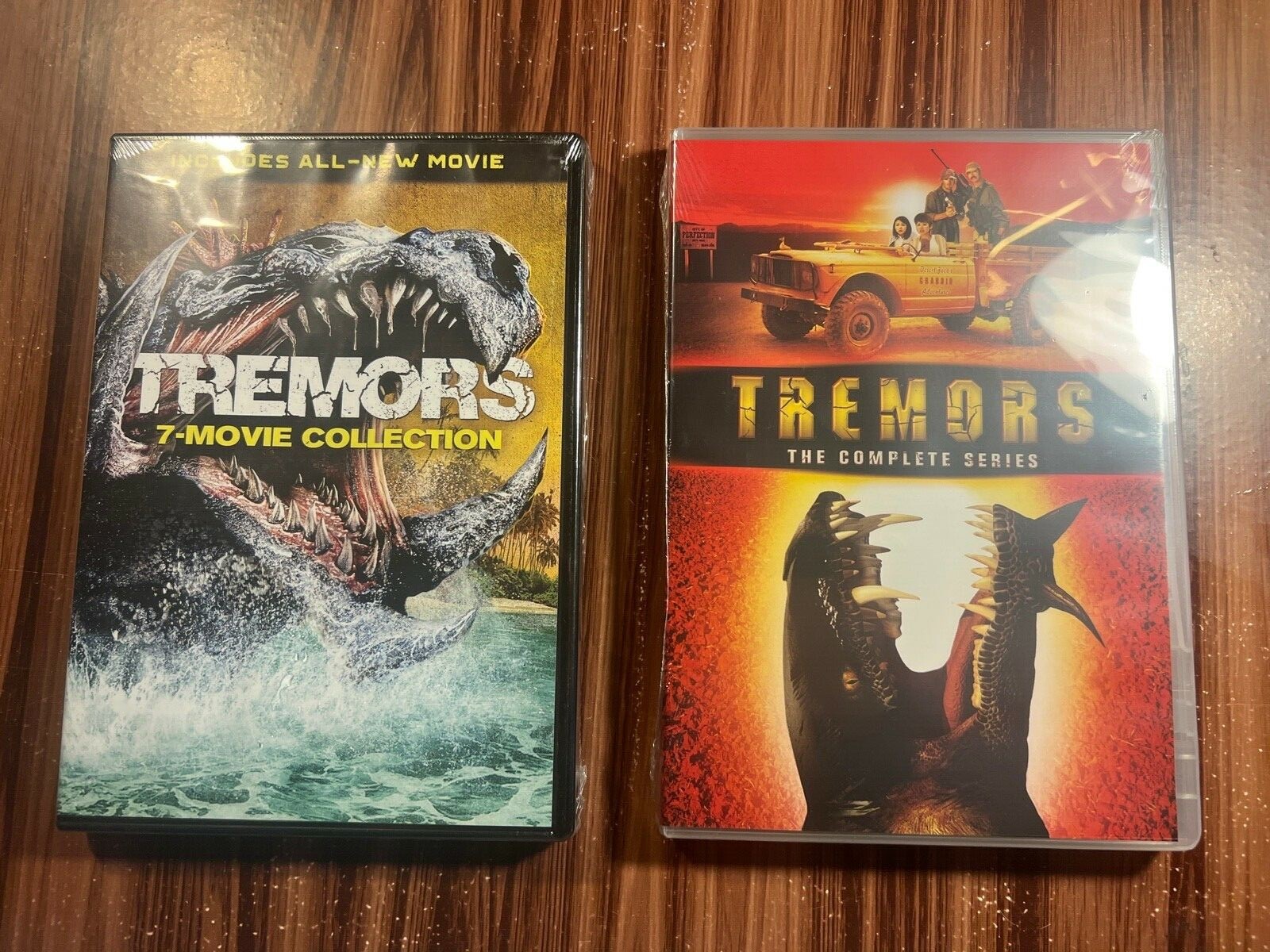 Tremors 7-Movie Collection Complete TV Series DVD 1 2 3 4 5 6 7 Horror Movie Lot