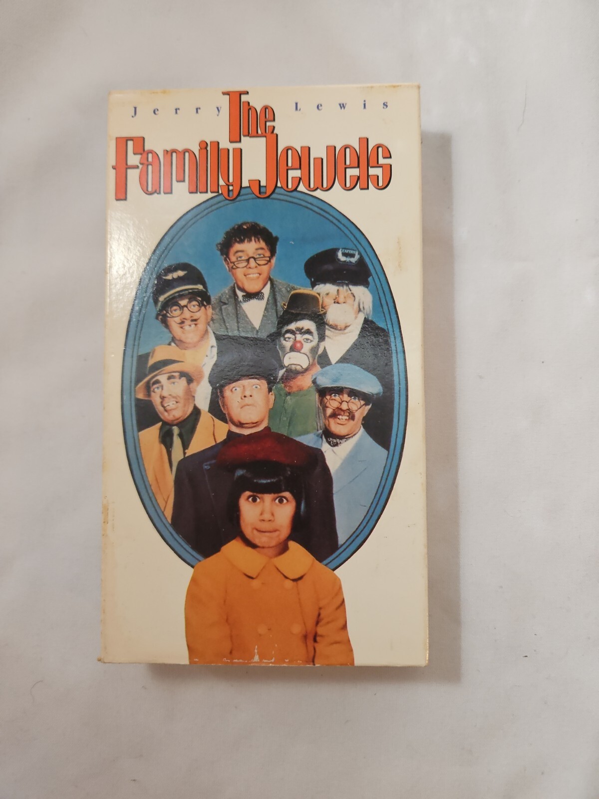 1993 Jerry Lewis,The Family Jewels VHS Tape, COMPLETE/TESTED SEE PHOTOS (VHS134)